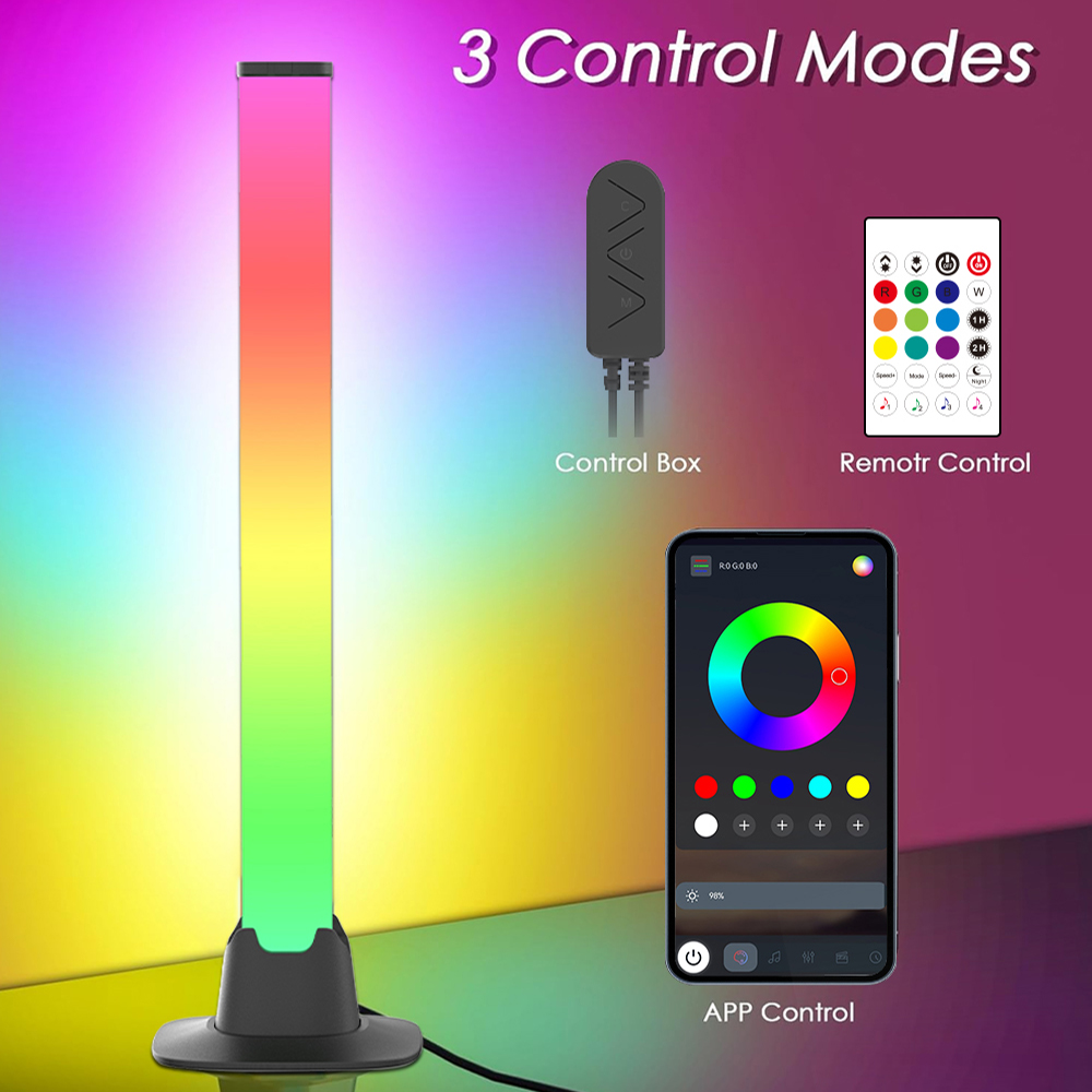 Настольная RGB-подсветка с LED – обзор и цена Desk Setup With Tv