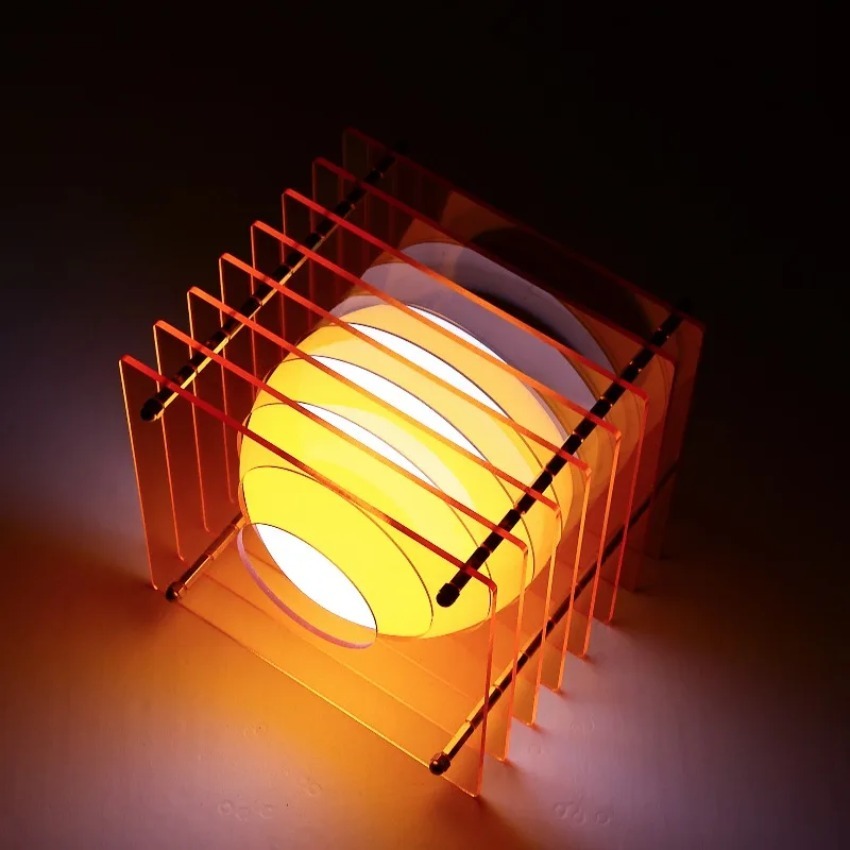 DIY акриловая тысяча слоев лам – обзор и цена Desk Setup Lamp