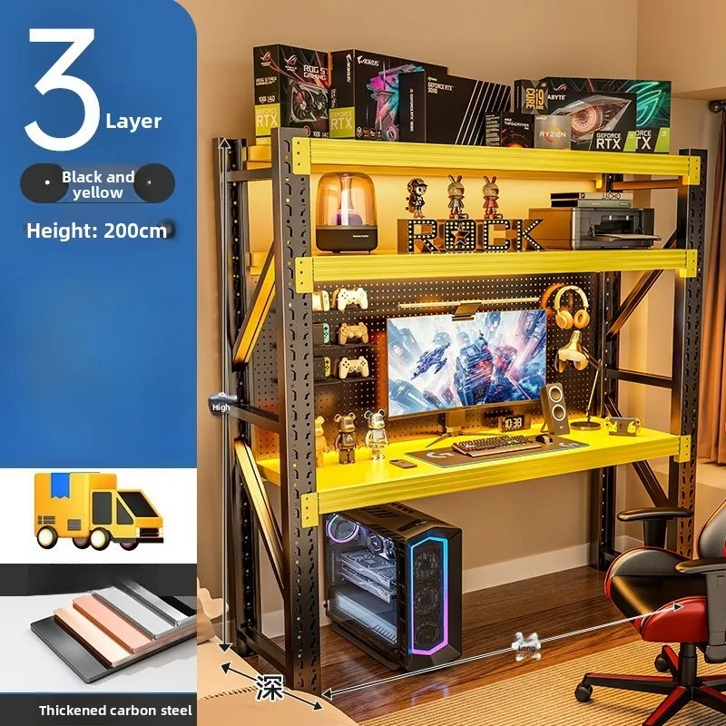 #   Эргономичный игровой стол  – обзор и цена Desk Setup L Shaped