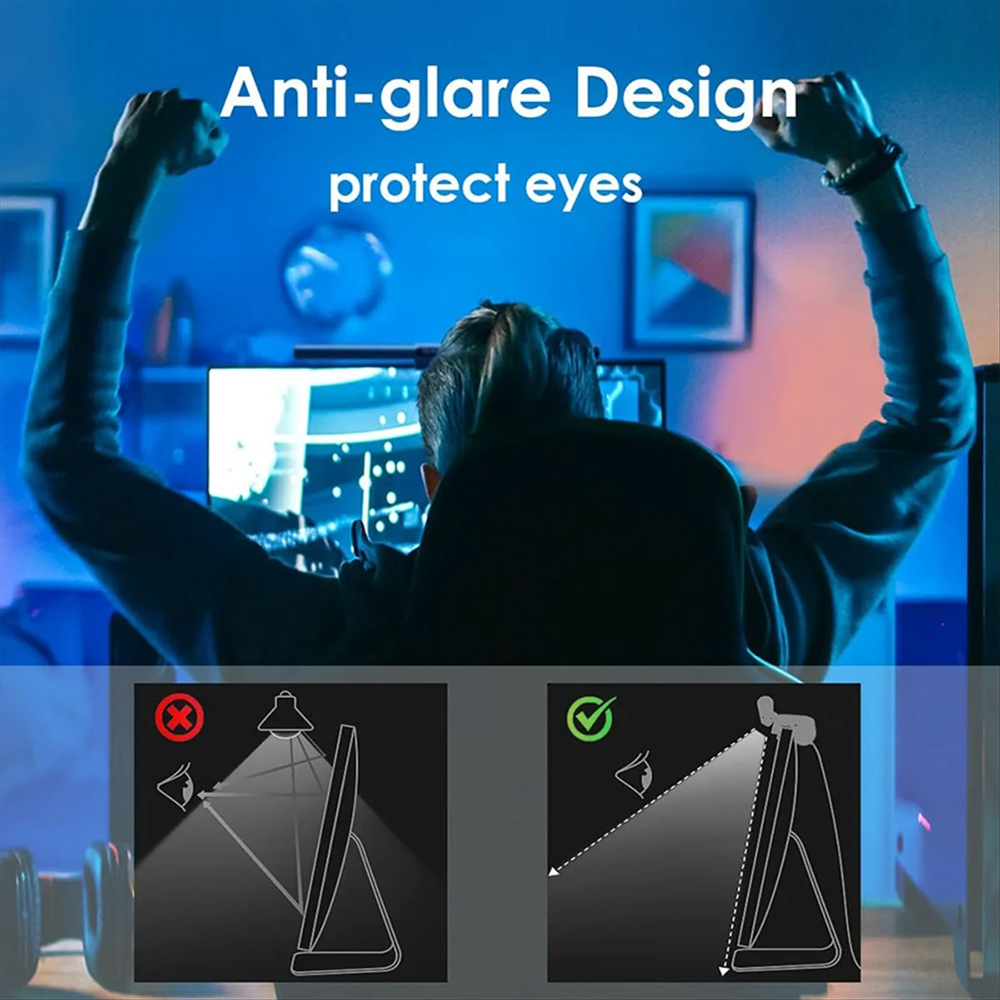 2 шт. RGB-светильника для мони – обзор и цена Setup Desk Monitor