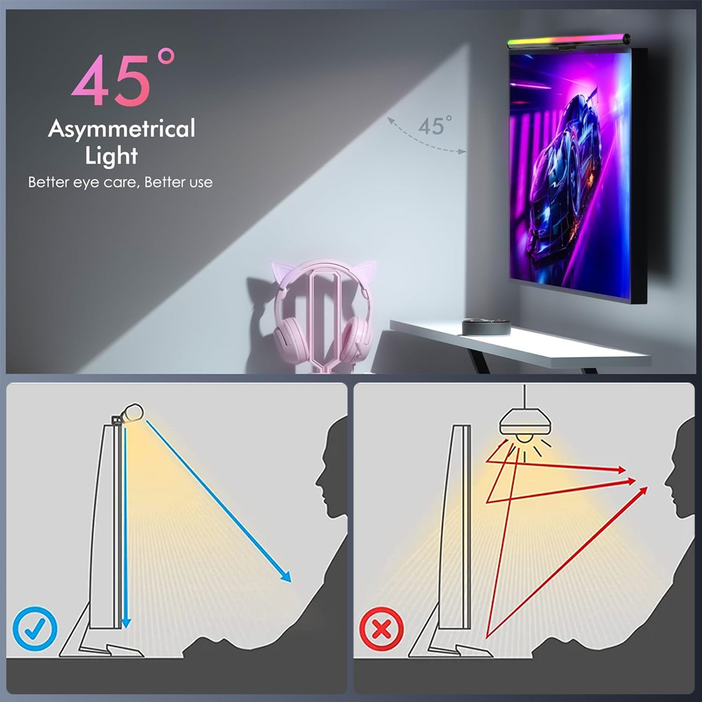 Светодиодная панель для монито – обзор и цена Setup Desk Monitor