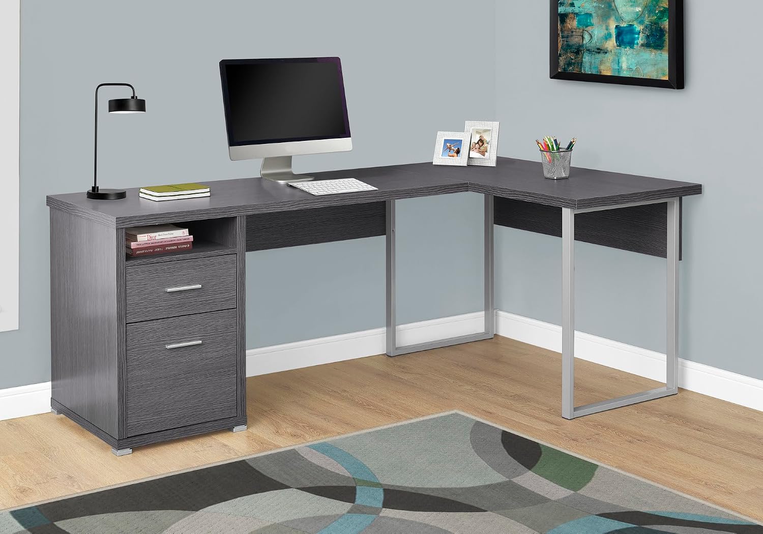 Компьютерный стол I 7257, для  – обзор и цена Desk Setup L Shaped